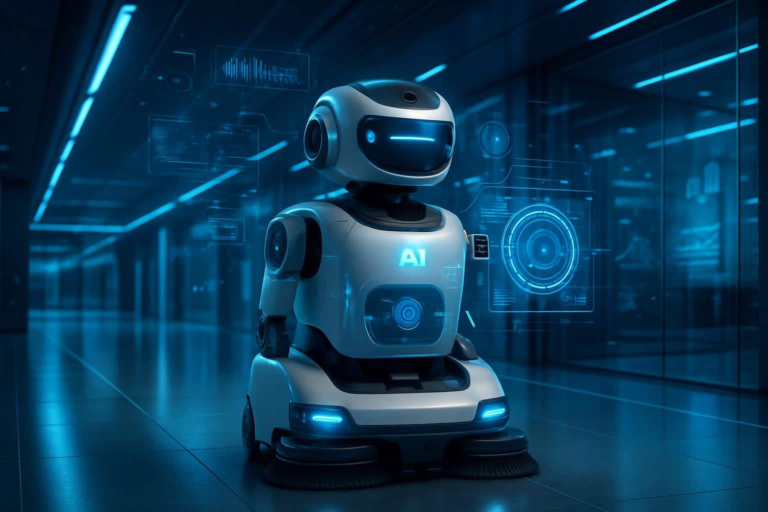 Vaskeroboter Norge | Robotgulvvask for butikker, kjøpesentre og industri fremtidens rengjoring Fremtidens rengjøring