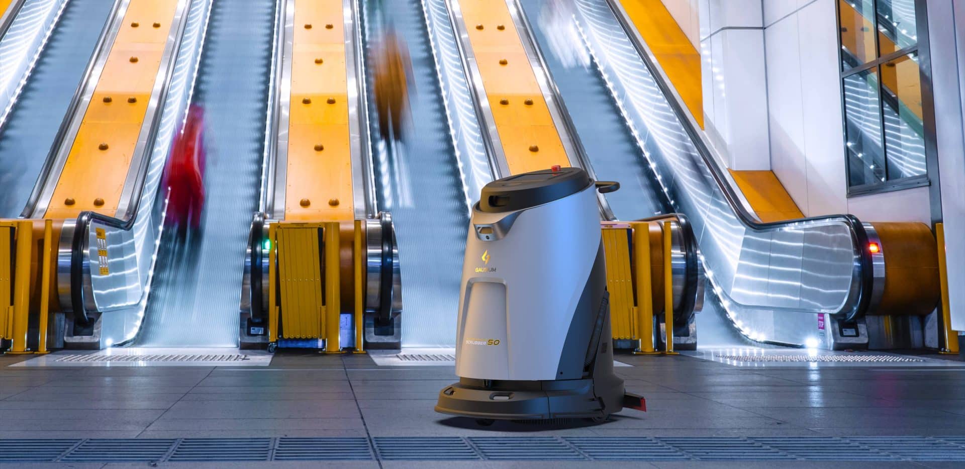 robotvasker i kjøpesenter