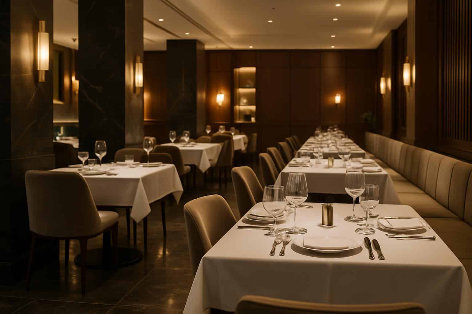 Vaskeroboter Norge | Robotgulvvask for butikker, kjøpesentre og industri restauranter Cleaning robot in a restaurant setting