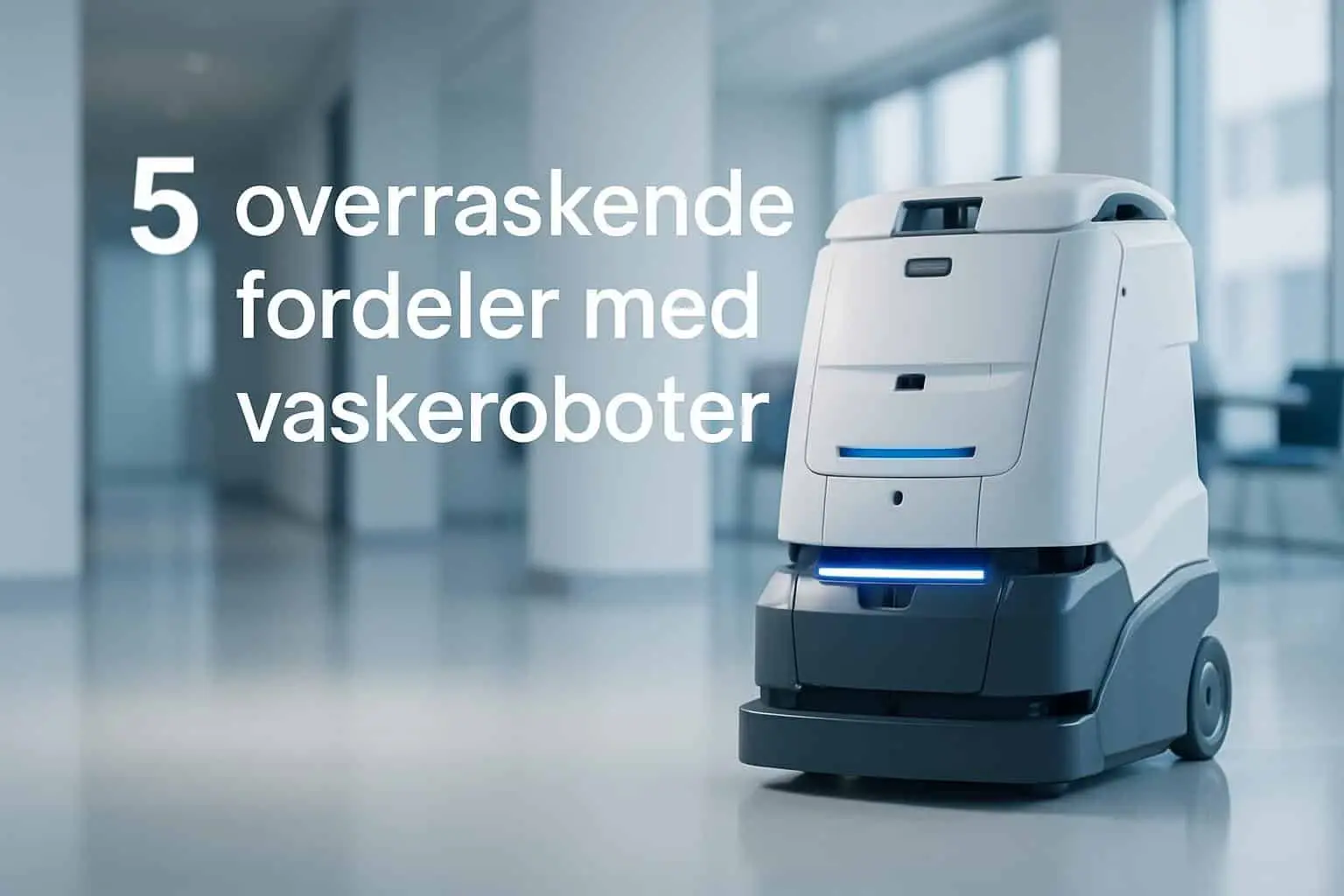 5 overraskende fordeler med vaskeroboter