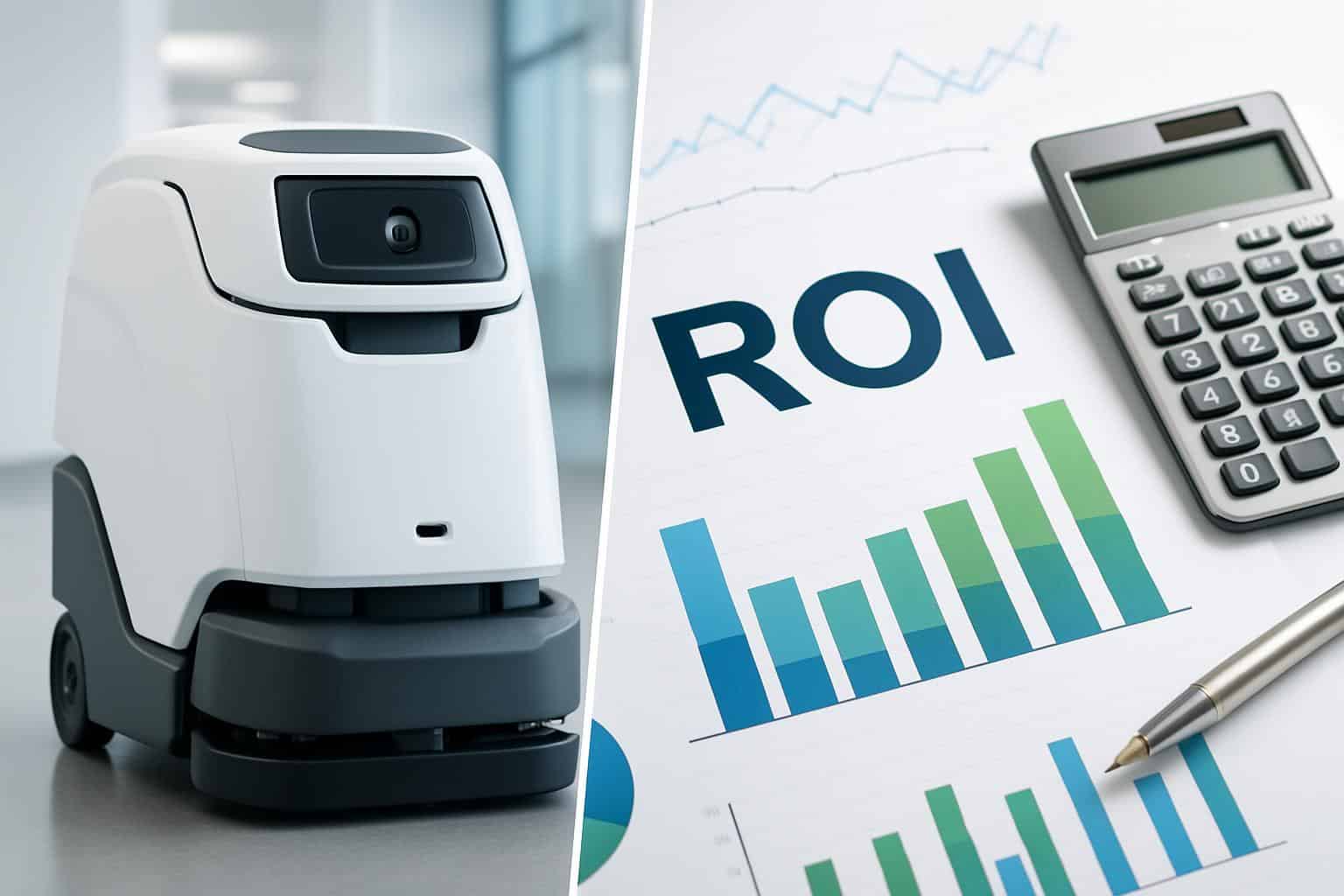 Vaskeroboter Norge | Robotgulvvask for butikker, kjøpesentre og industri vaskerobot roi Calculating ROI for a cleaning robot